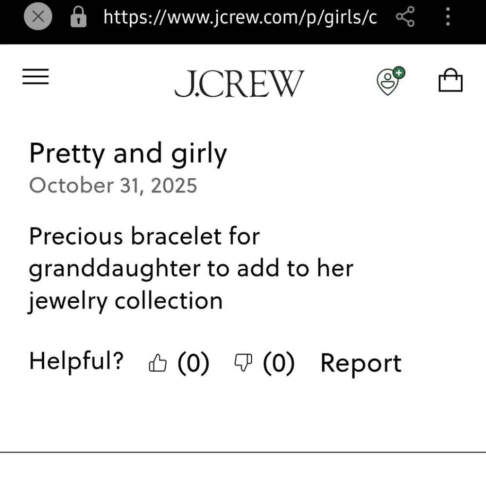 J.Crew Crewcuts Girls chunky beaded bracelets two-pack PINK BNWT SO Retired